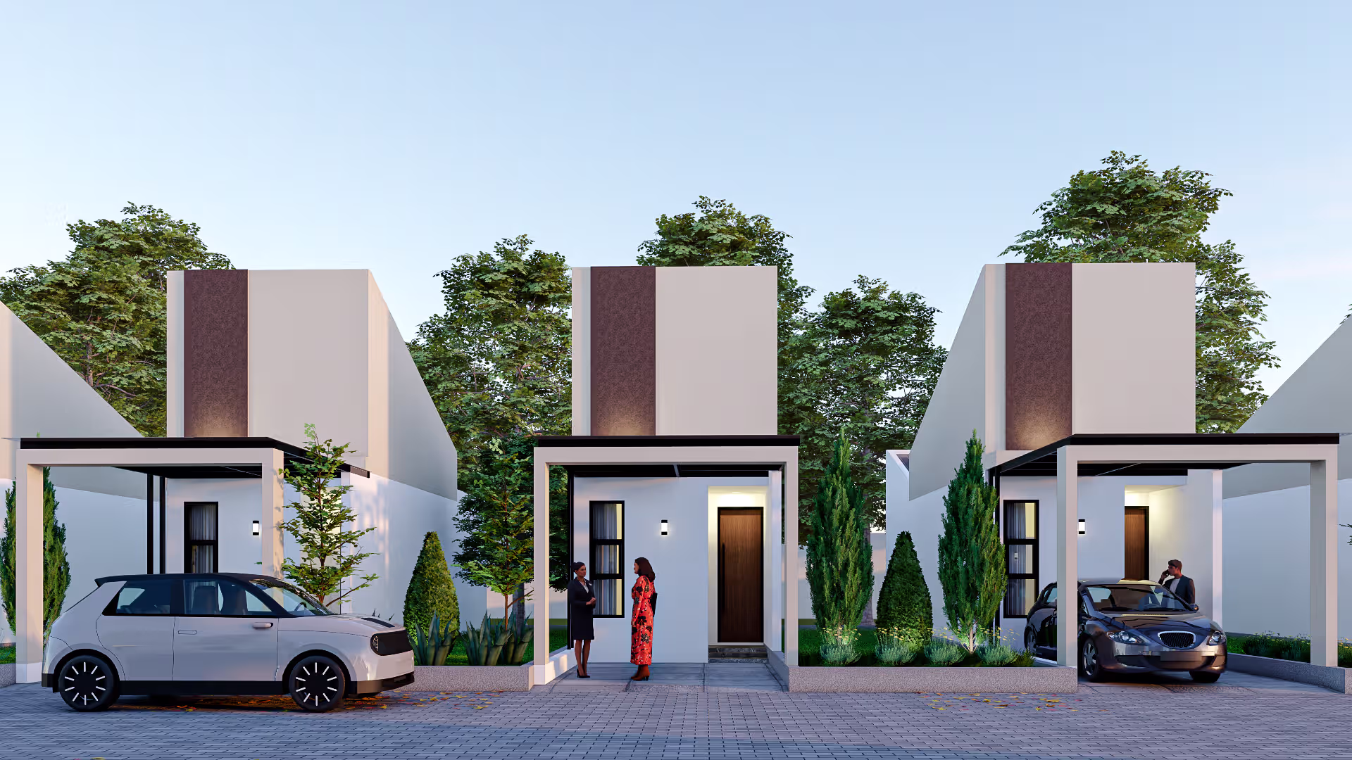 Modern luxury home exterior